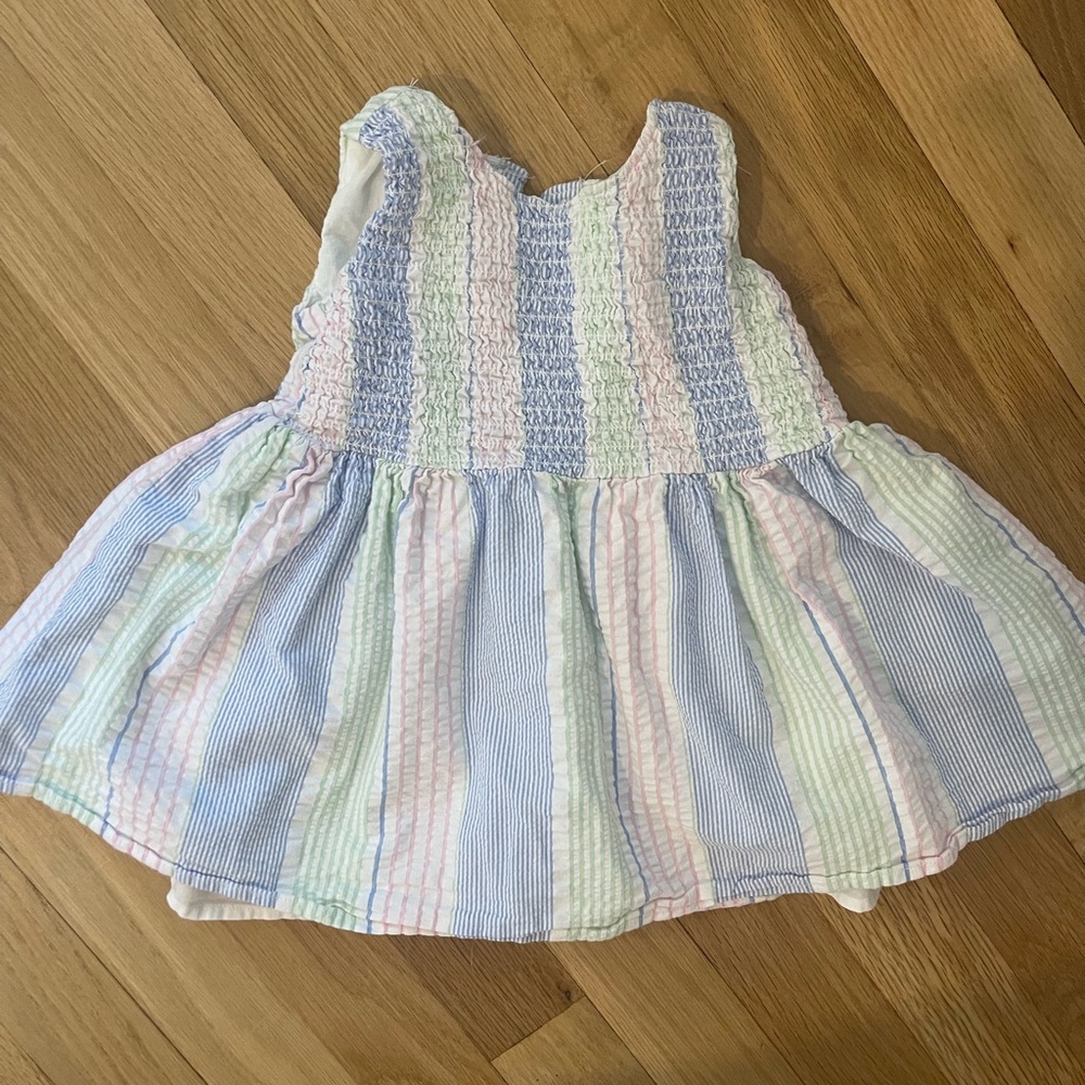 Janie and Jack striped baby dress